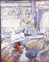 Georges Seurat Study for The Circus